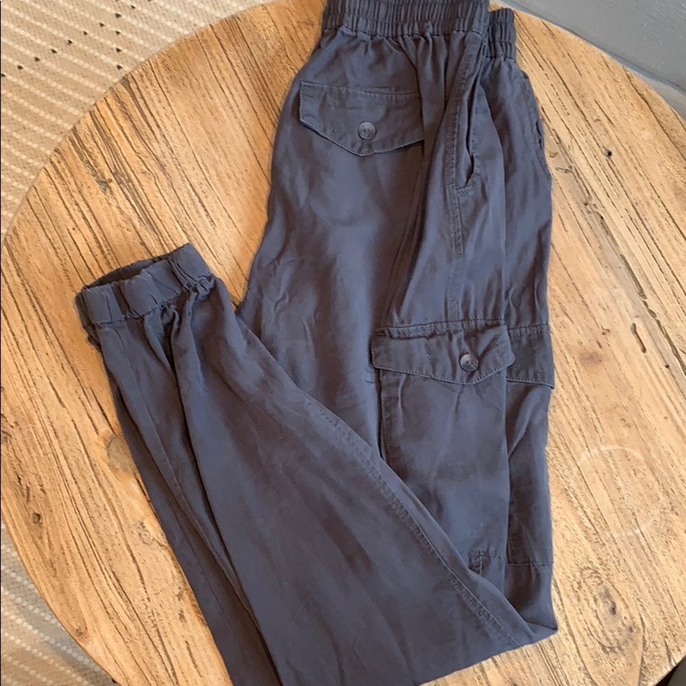 Grey cargo pants